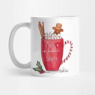 Hot chocolate Christmas cup Mug
